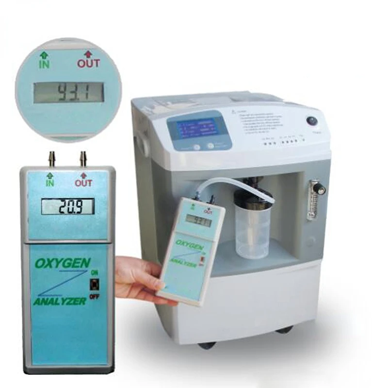 Analizzatore di ossigeno per tester di purezza O2 di alta qualità e facile utilizzo