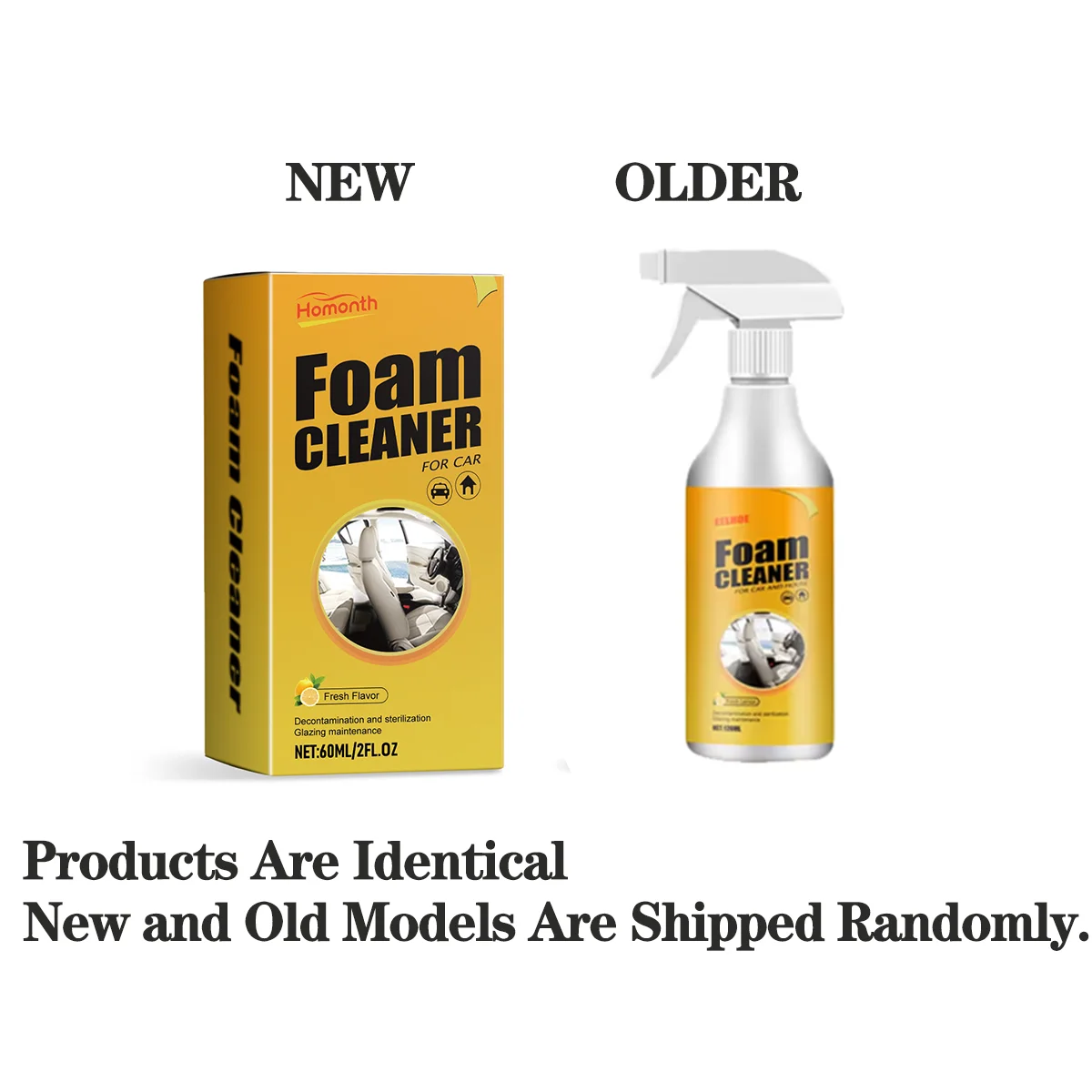 Multifunctional Foam Cleaner Car Interior Stain Removal and Cleaning Leather Seat Foam Cleaner Spray Foam Maintenance Wash Car image 6