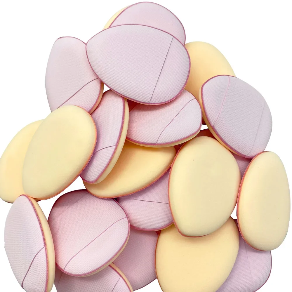 20 stücke Mini Finger Puff Foundation Pulver Detail Make-Up Schwamm Gesicht Concealer Creme Mischung Kosmetische Zubehör Make-Up-Tools