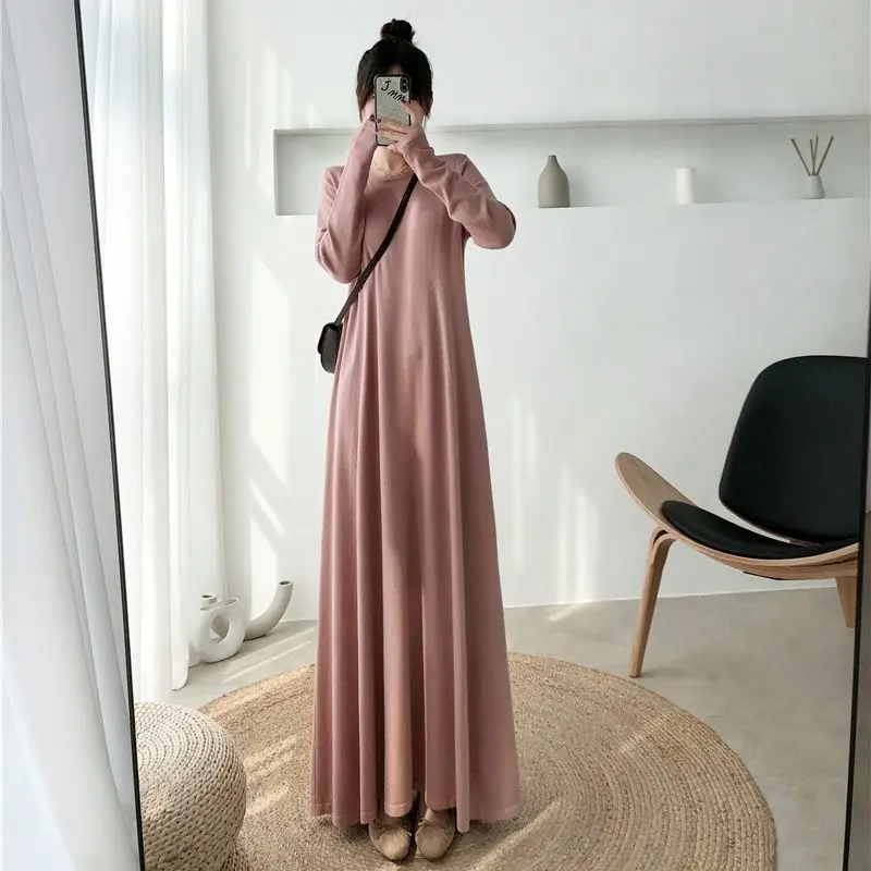 

Women's New Bottoming Loose Long Dress