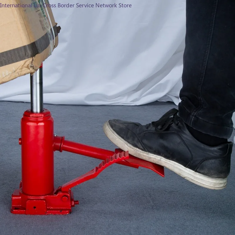 Foot-stepping hydraulic jack Vertical vehicle 3-ton thousand gold top