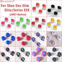 1Set For Xbox Series X S Controller Replacement ABXY Buttons Kit For XBox One Elite Slim Gamepad Repair Parts ﻿