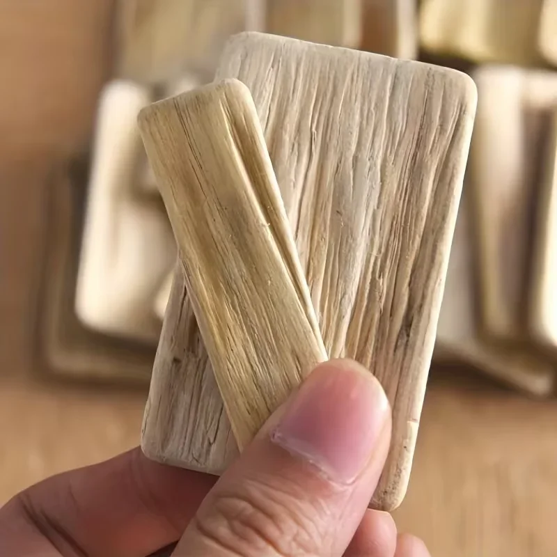 

Top Quality Natural Wood Blocks Unfinished Wooden Squares for Crafts Aquarium Decor Home Decor Art Projects Wedding Vase Filler