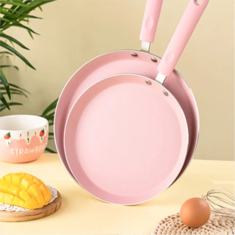 Non-stick Frying Pan Steak Pancake Frying Pan Thousand Layer Cake Pie Crust Pan Household Baking Tools