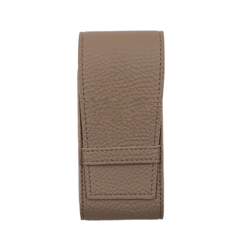 Elegant Watch Storage Sleeve PU Leather Travel Accessory for Watch Enthusiasts