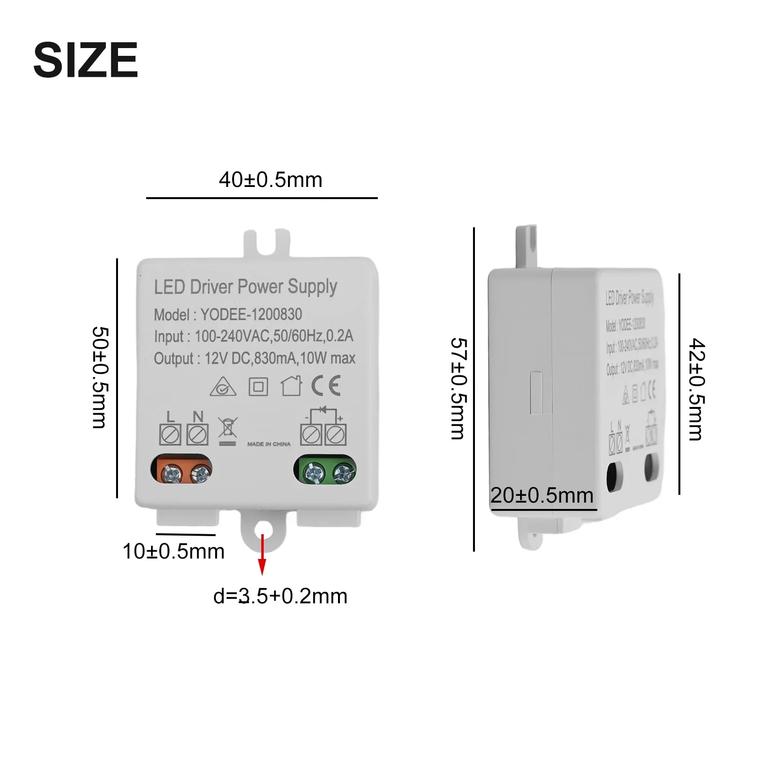 

LED Driver Power Supply Power Supply For 12 V LED Lights Stripes DC12V 10W LED Electrical Equipment Power Supplies