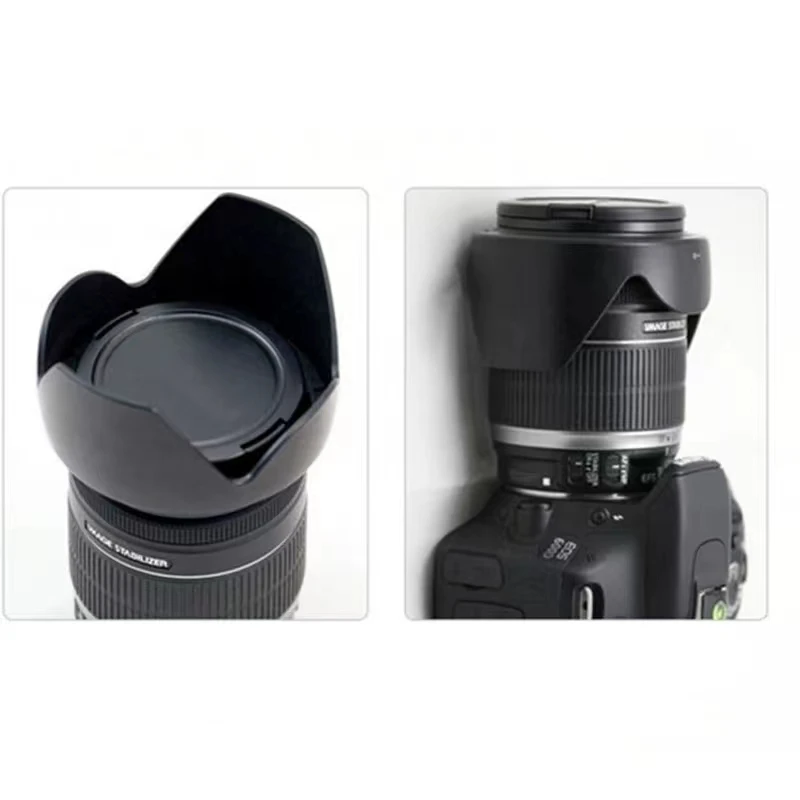 EW-83H sunshade suitable for Canon 77mm 24-105 lens sunshade Lotus mount sunshade