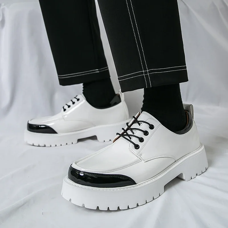 

High quality men's shoes Business Formal leather shoe designer men shoes British high-end men luxury men shoes zapatillas hombre