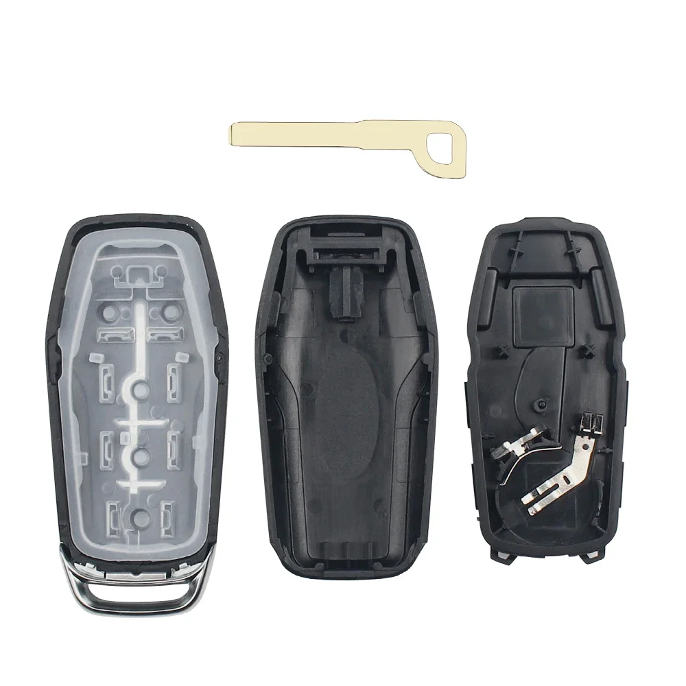 KEYYOU Remote Smart Car Key Shell Case For Ford Fusion Explorer Edge Mustang Mondeo Kuka 3/4/5 Buttons