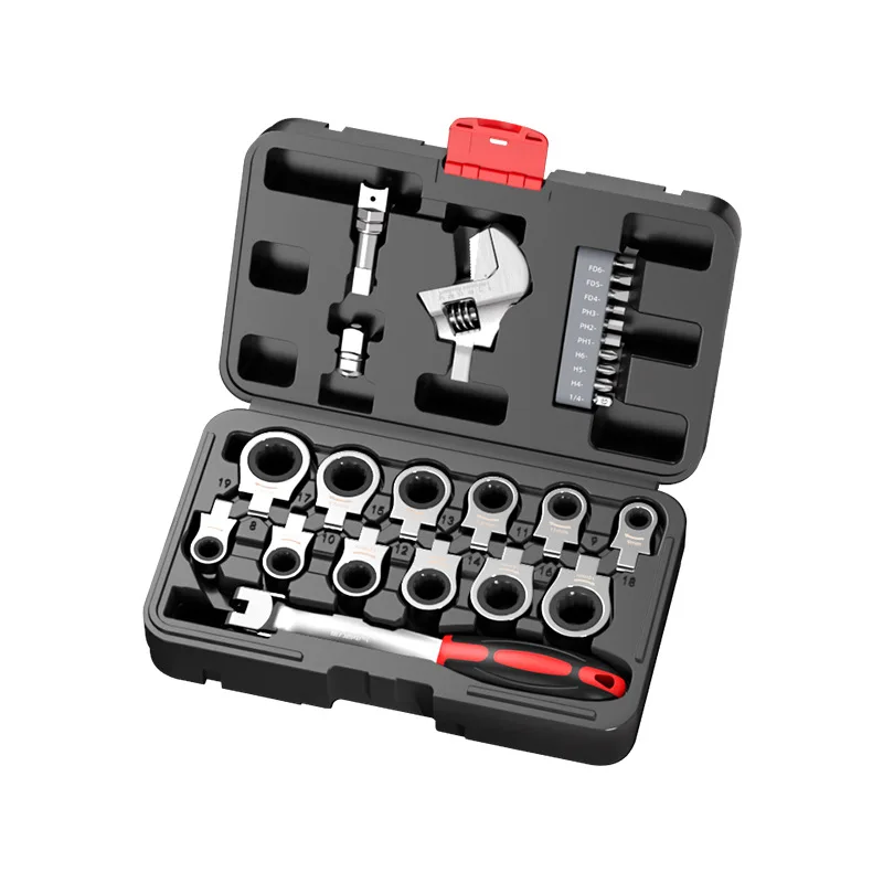 

movable shaking wrench manual ratchet quick dual-purpose wrench