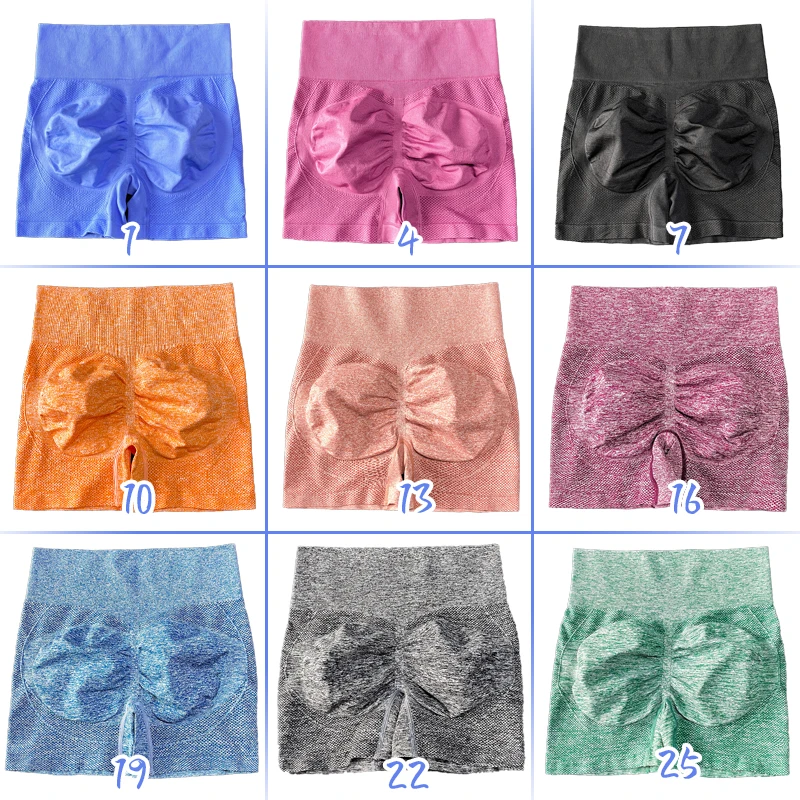Women Hip Lifting Shorts Sports Shorts Female Cycling Running Fitness High Waist Push Up Gym Shorts Legging Quick Dry Yoga Pants
