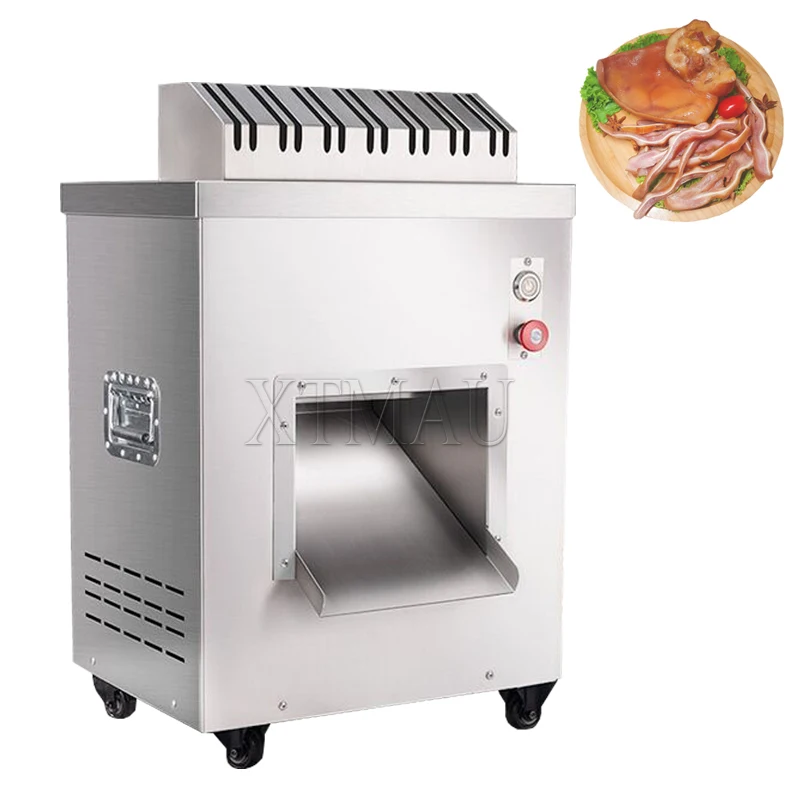 

Commercial Meat Cutter Machine Electric Meat Slicer Meat Cutting Machine Vegetable Cutter Shredder Dicing Machine