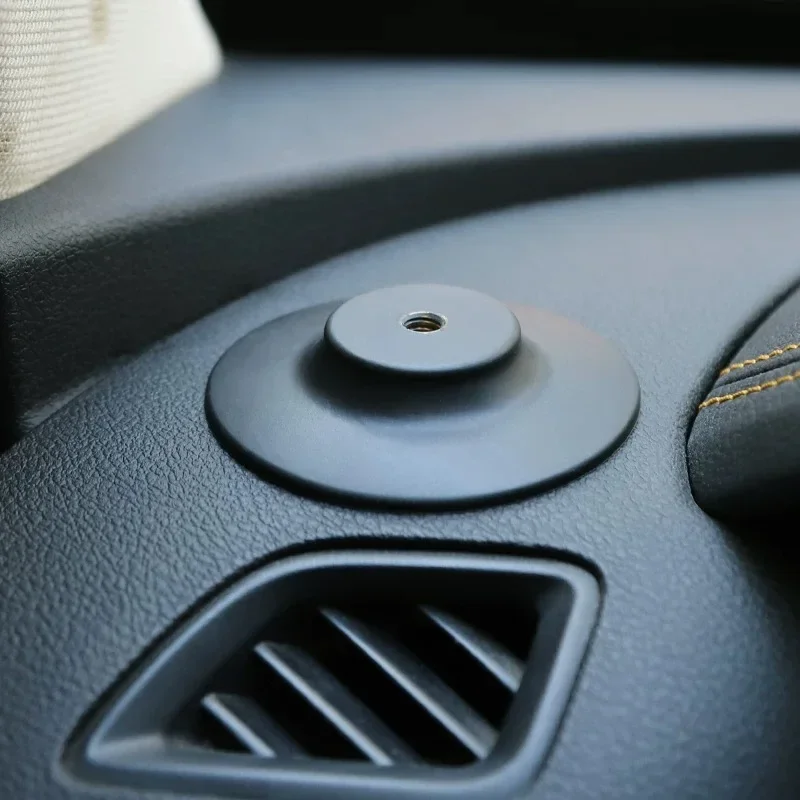 Резиновая клейкая лента для приборной панели автомобиля с круглой пластиной и внутренним винтовым адаптером 1/4 дюйма для смартфонов с камерой Ram Gopro GPS