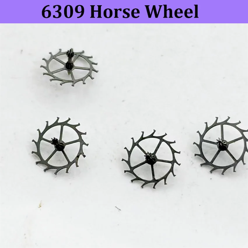 Mechanical Watch Repair Horse Wheel 6309 Movement Escape Wheel Watchmaking Tool Accessory for Watch Repair Parts