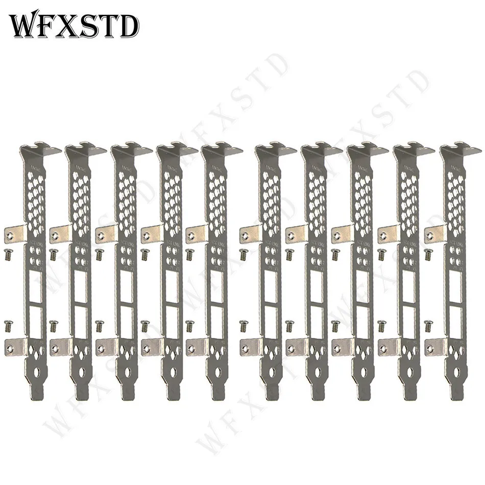 10pcs Full Height Baffle Profile Bracket For HP NC523SFP 593717-b21 593742-001 593715-001 Support Board