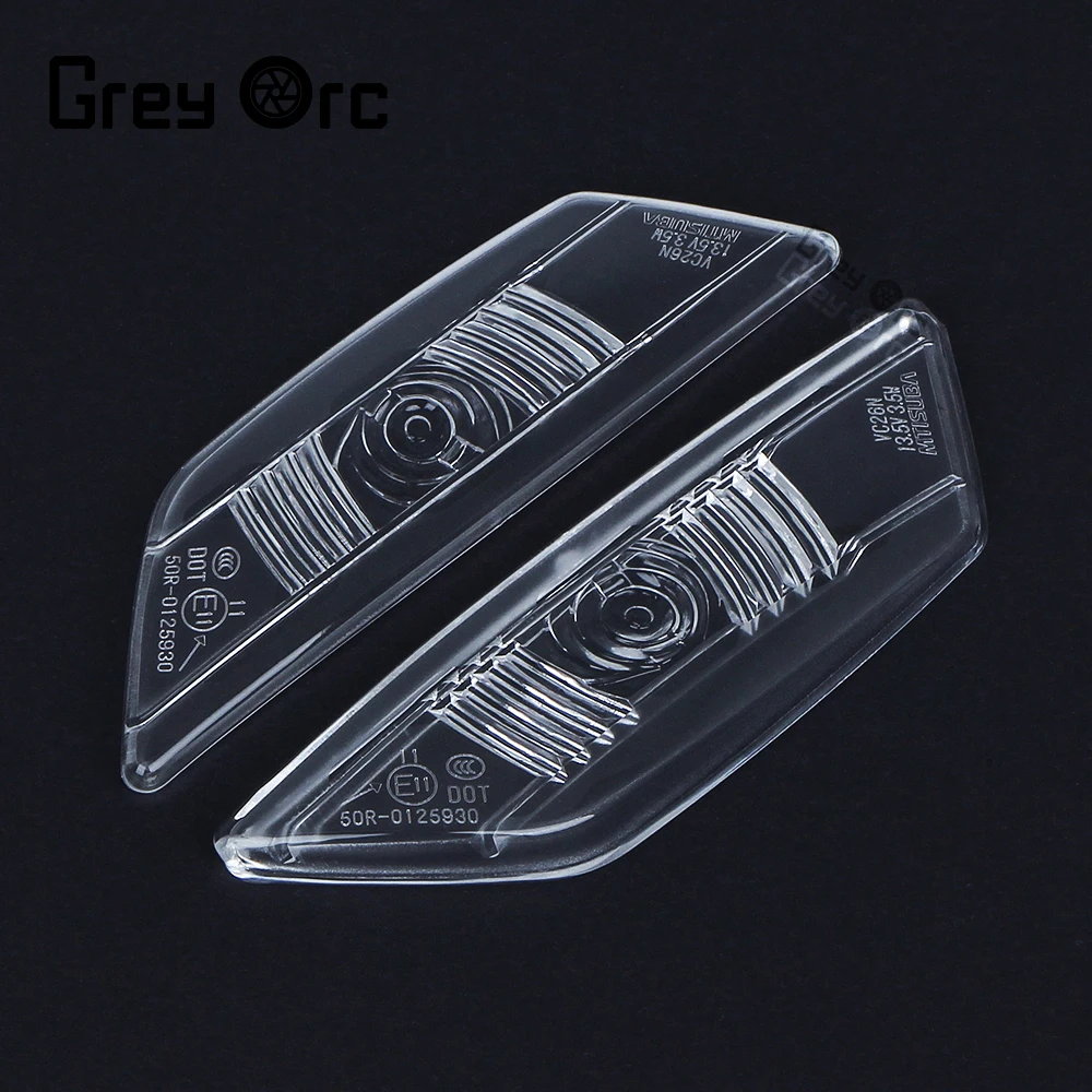 Rearview Light Cover For Kawasaki Ninja ZX-10R ZX10R ZX 10R 2019 2020 2021 Rear Mirrors ABS LED Turn Signal Lamp Lens