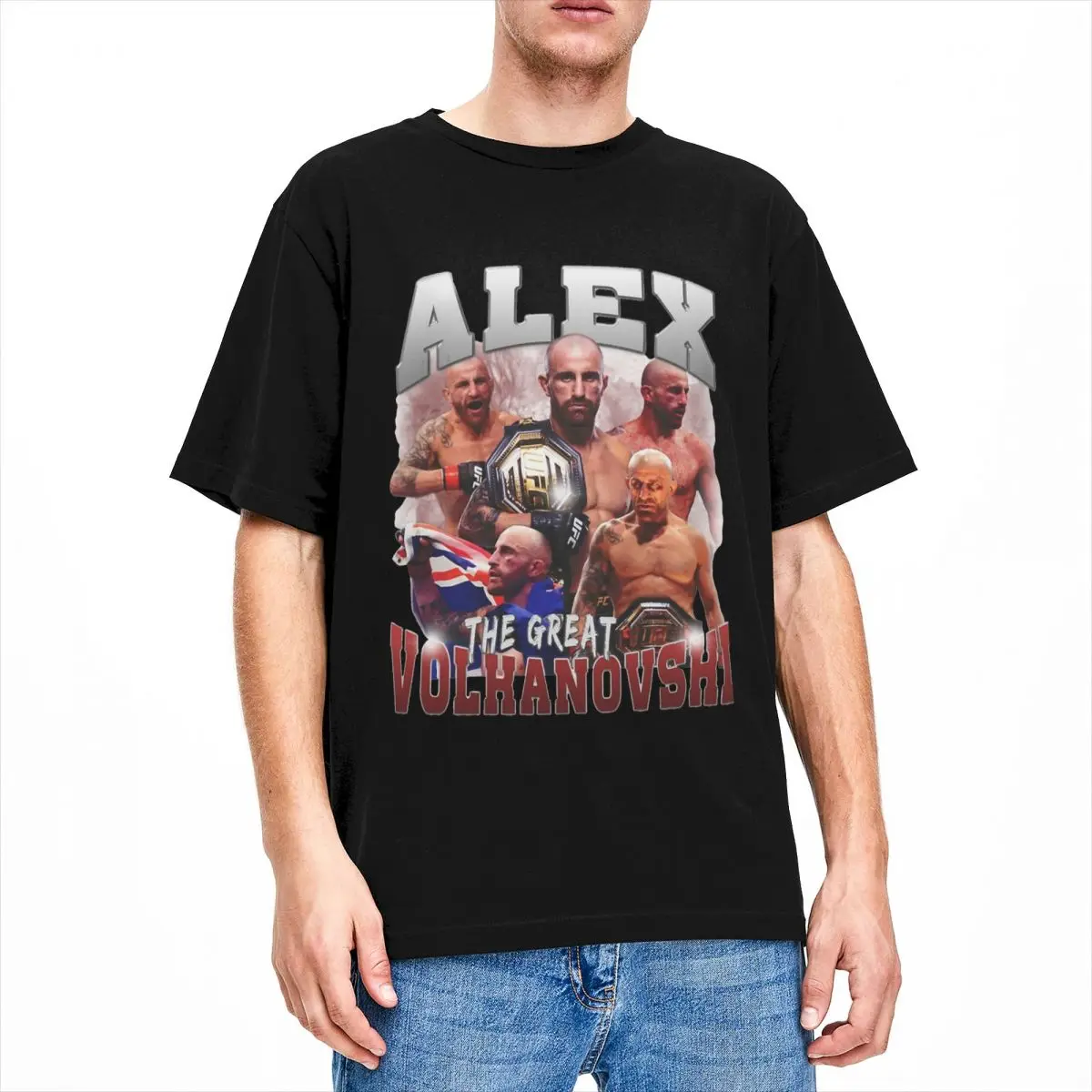 Men Women's Alexander Volkanovski Bootleg Shirt Apparel The Great Pure Cotton Tops T-shirt Amazing Tee Shirt Adult