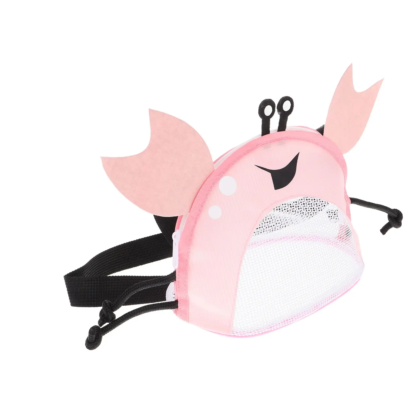 

Сетчатая сумка в форме краба для хранения игрушек, детская сетчатая сумка в виде ракушки для пляжных сумок, ткань Оксфорд, ракушка, песок, игра для путешествий, на открытом воздухе