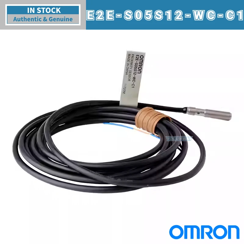 OMRON Authentic Original Small-Diameter Proximity Sensor E2E-C04S12-WC S05S12 C03SR8-WC-B1 S04SR8 C05S01 for Industrial Use