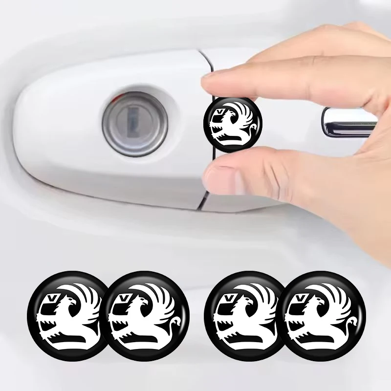 Car Door Lock Keyhole Protective Cover Stickers Key Hole Decals Car Accessories For Vauxhall VXR Astra GTC Tigra Zafira Vectra S