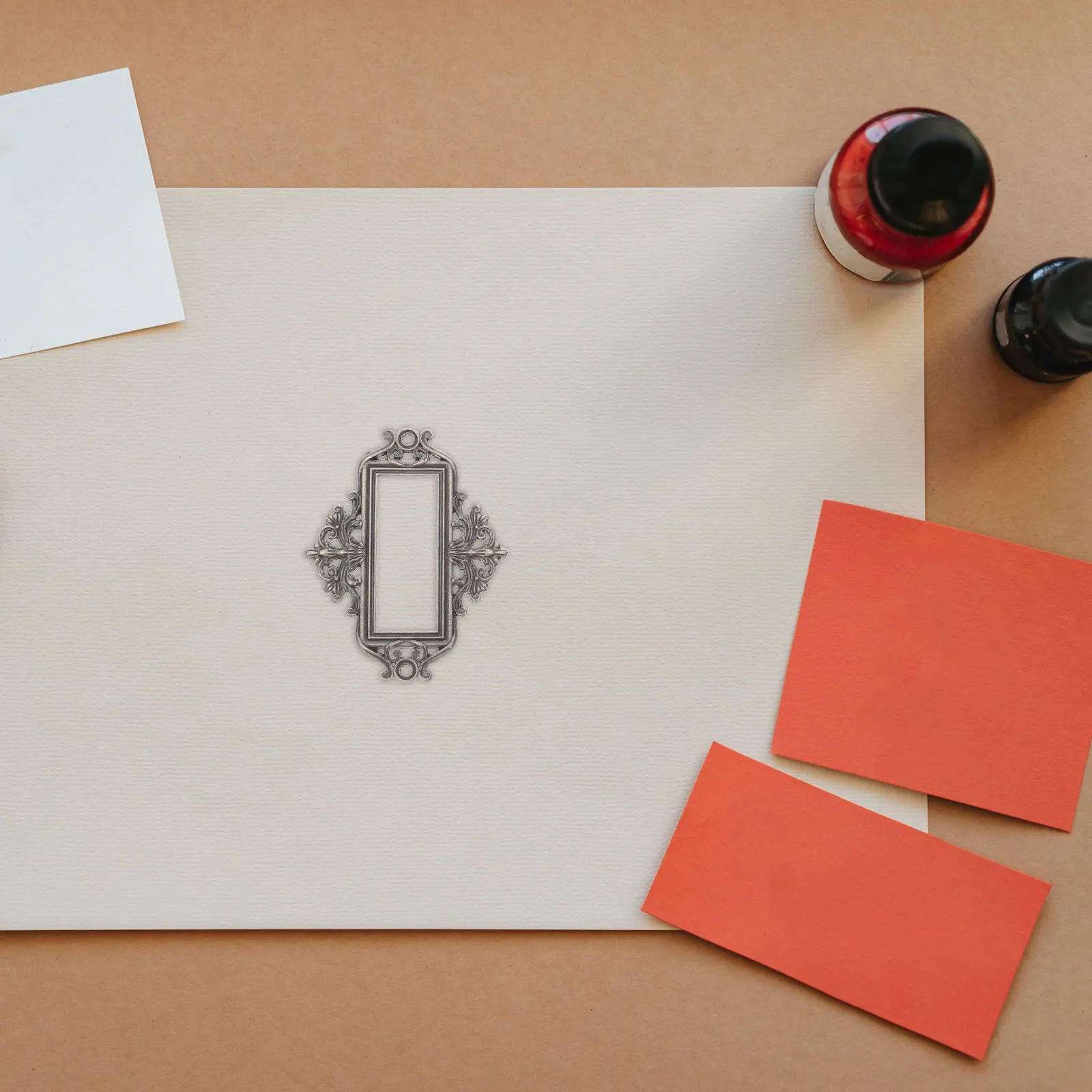 24Pcs Metal Name Card Holder Vintage Cabinet Label Frame for Drawer Box File Organizer Office Apothecary Hardware Accessory