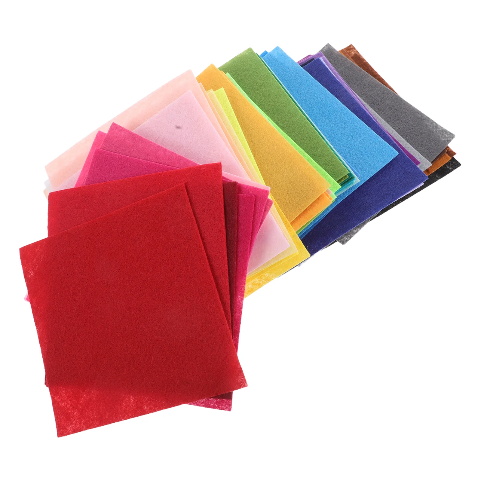 

1Set Kindergarten Felt Fabric Sheets 15x15cm Assorted Colors Precut DIY Craft Materials Kids Art Projects Creative Activities