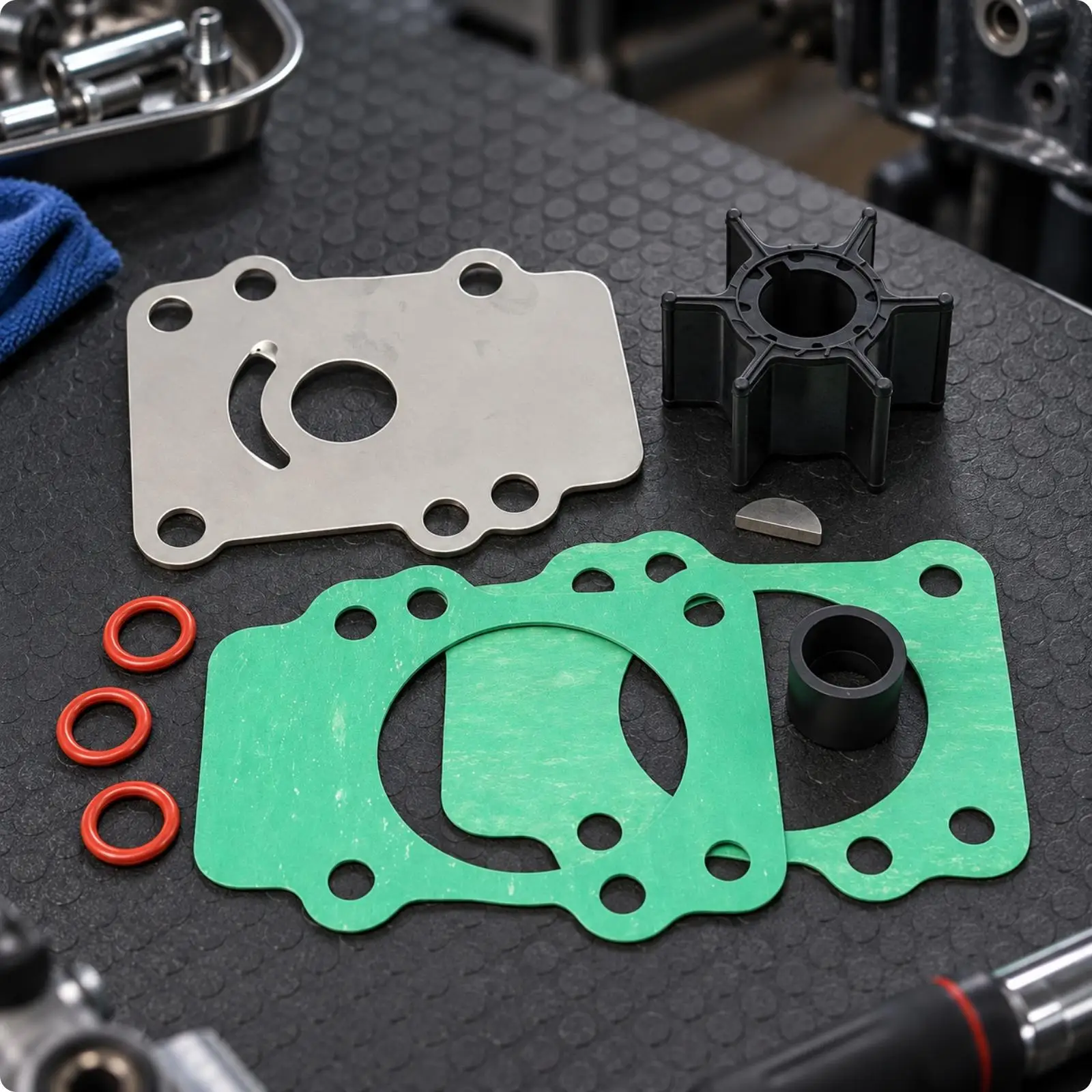 Motorcycle Brand Outboard Water Pump Repair Kit 682-W0078-Model-1 Replacement