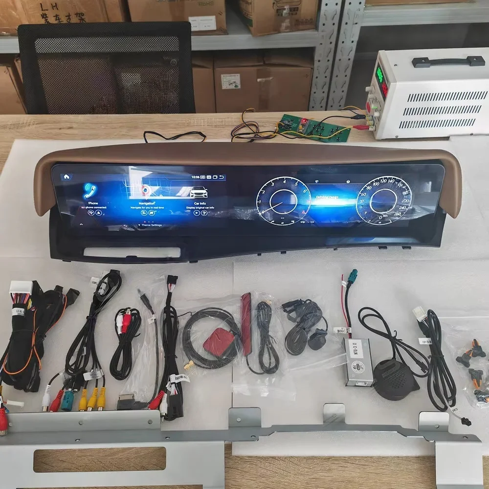 Car Radio For Mercedes Benz S Class W221 CL W216 2005-2013 Car Multimedia Video Player GPS Navigation Carplay Unit Long Screen - Image 6