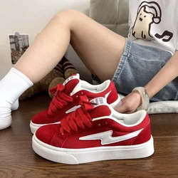 Zapatillas de deporte informales Vintage para mujer, calzado deportivo clásico atlético para exteriores, verano y otoño, 2024