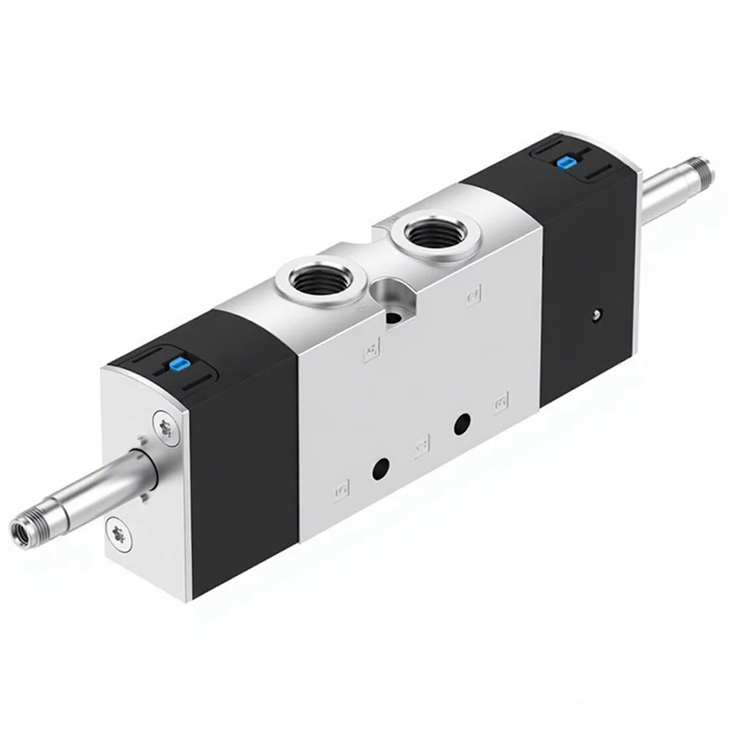 Original VUVS-L25-B52-D-G14-FN 8192989 24V DC5/2 way bistable solenoid valve piston solenoid valve soft seal
