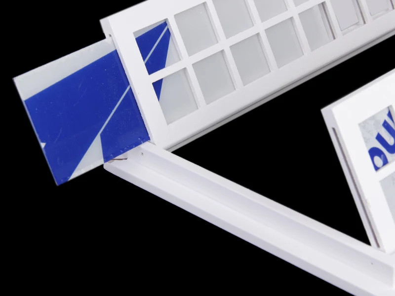 MagiDeal 1Set 1/12 Puppenhaus Miniatur Außen Holz Französisch Tür für Puppenhaus Schlafzimmer Wohnzimmer Möbel Spielzeug Weiß