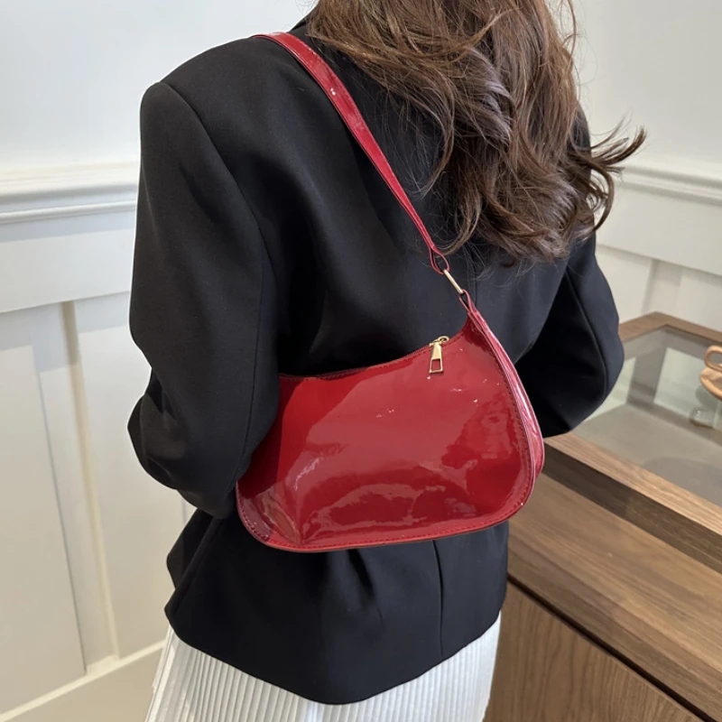 Bright Color Popular Fashion Korean Shoulder Bag Women Solid Color Small Square Bag Одноплечевая сумка