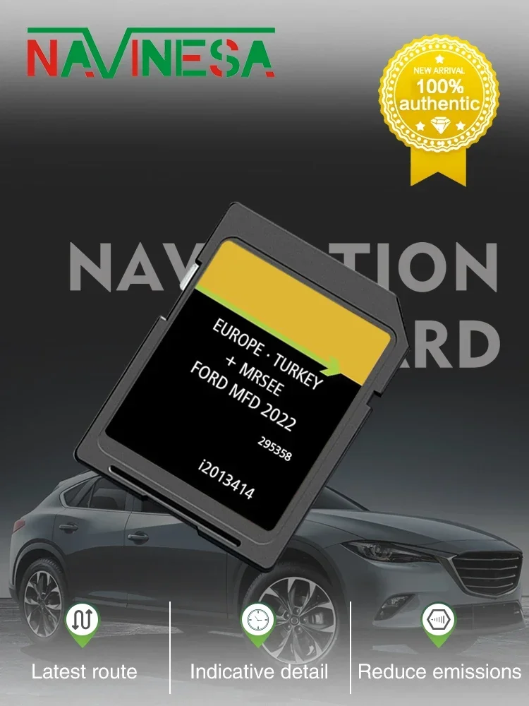 MCA 2022 for Ford Focus 2011 Sat Nav Maps Navigation Europe Fast Delivery Netherlands Spain Norway Sweden Ireland