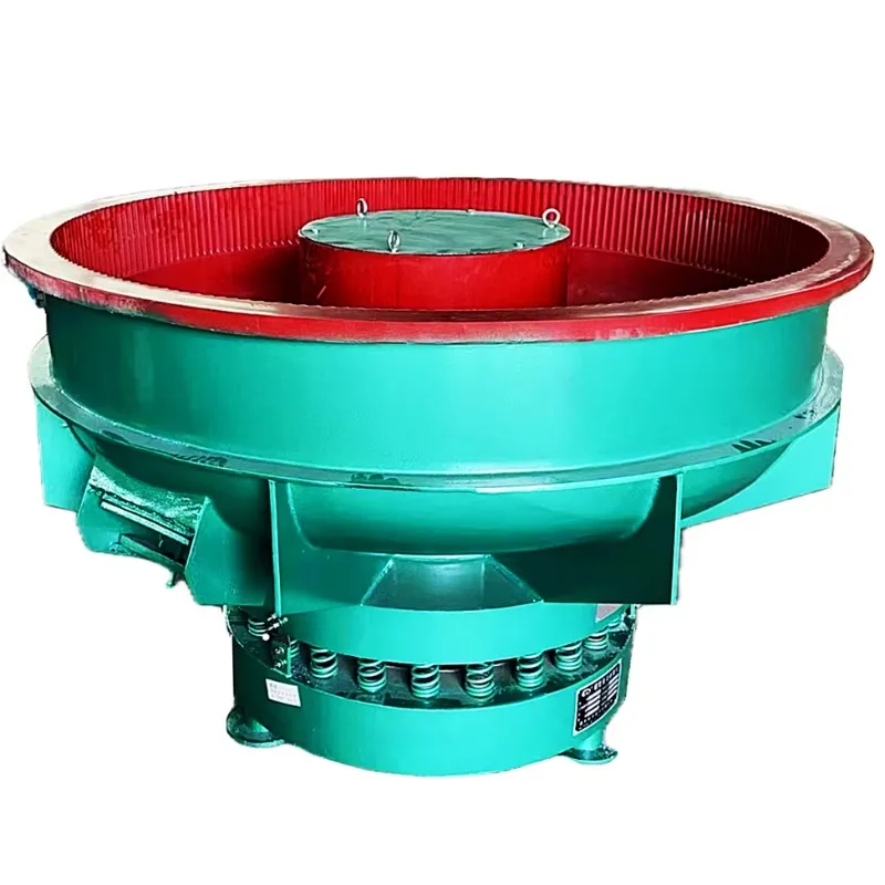 

Large 150L-950L Stainless Steel Hardware Cutlery Stone Metal Deburring Vibratory Polishing Machine
