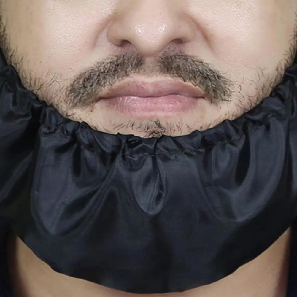 Good Beard Bonnet Long Lifespan Beard Cover Eco-friendly Wear Resistant Facial Beard Apron Hair Protective Guard Bedtime Bib