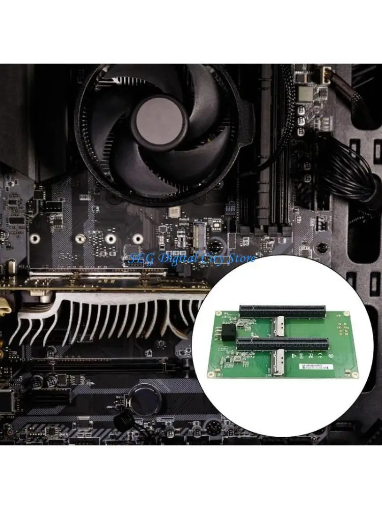 

U75B 2 MCIO8I SFF 8654 8-2X PCIE 5.0 X16 CARD 2X 3PIN CONNECTOR