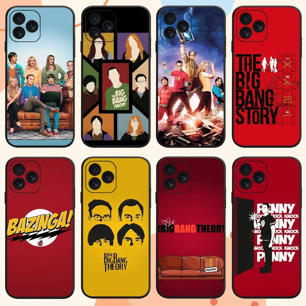 TV The Big Bang Theory Phone Case For iPhone 8 14 Mini X 15 13 12 MAX 11 Xr XS Pro Plus Shell