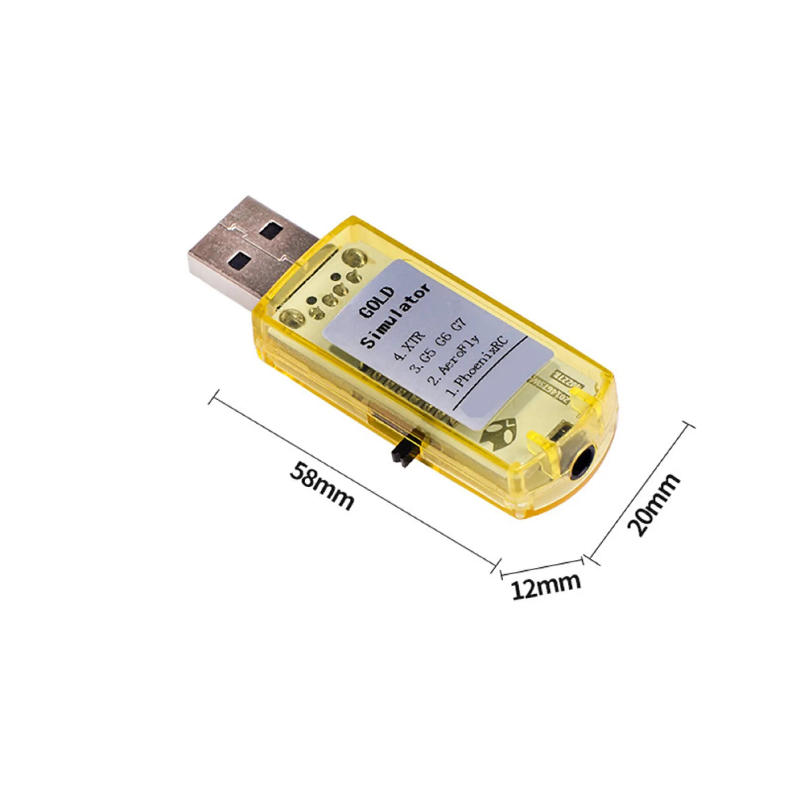 1Pc USB 30-in-1 Simulator With USB Interface & Video Adapter Cable For G7 Phoenix 5.0 Aerofly VRC FPV Racing Drone RC Quadcopter