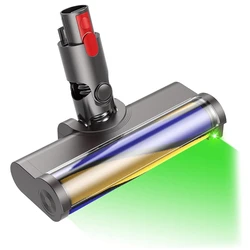 Головка щетки для Dyson V7 V8 V10 V11 V15, сменные детали для напольной щетки из твердой древесины с функцией обнаружения пыли