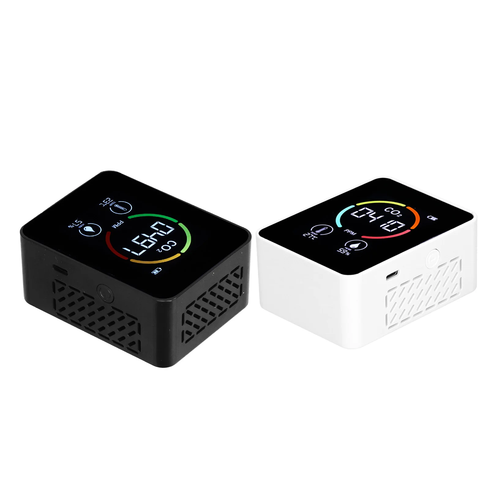 Детектор углекислого газа, несколько сцен, красочный цифровой дисплей, анализатор качества воздуха для спальни, кухни, гостиной