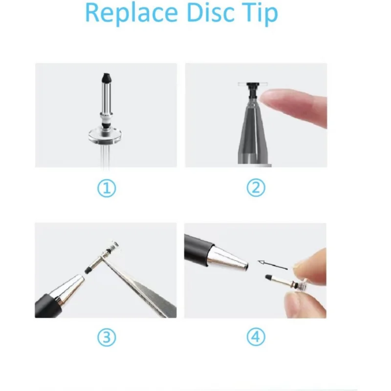 Stylus Pen for OPPO Pad, 2-in-1 High Sensitivity Pen Compatible with OPPO Pad、Pad 2、Pad Air& All Capacitive Touch Screens