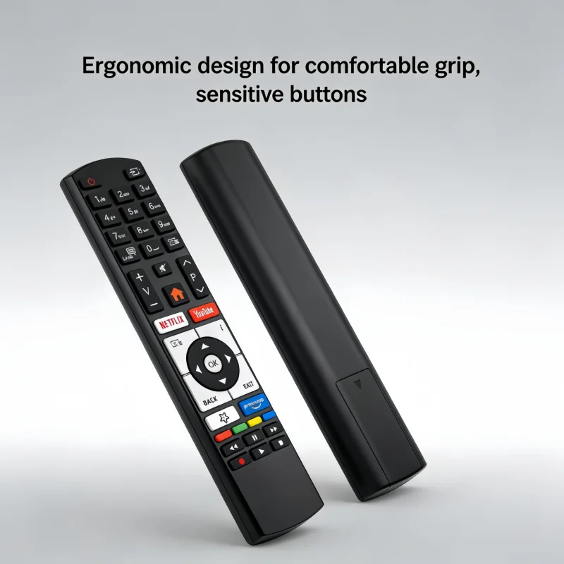 RC4318 RC4318P Remote Control for Telefunken Vestel Finlux Edenwood Smart TV, No Programming Needed