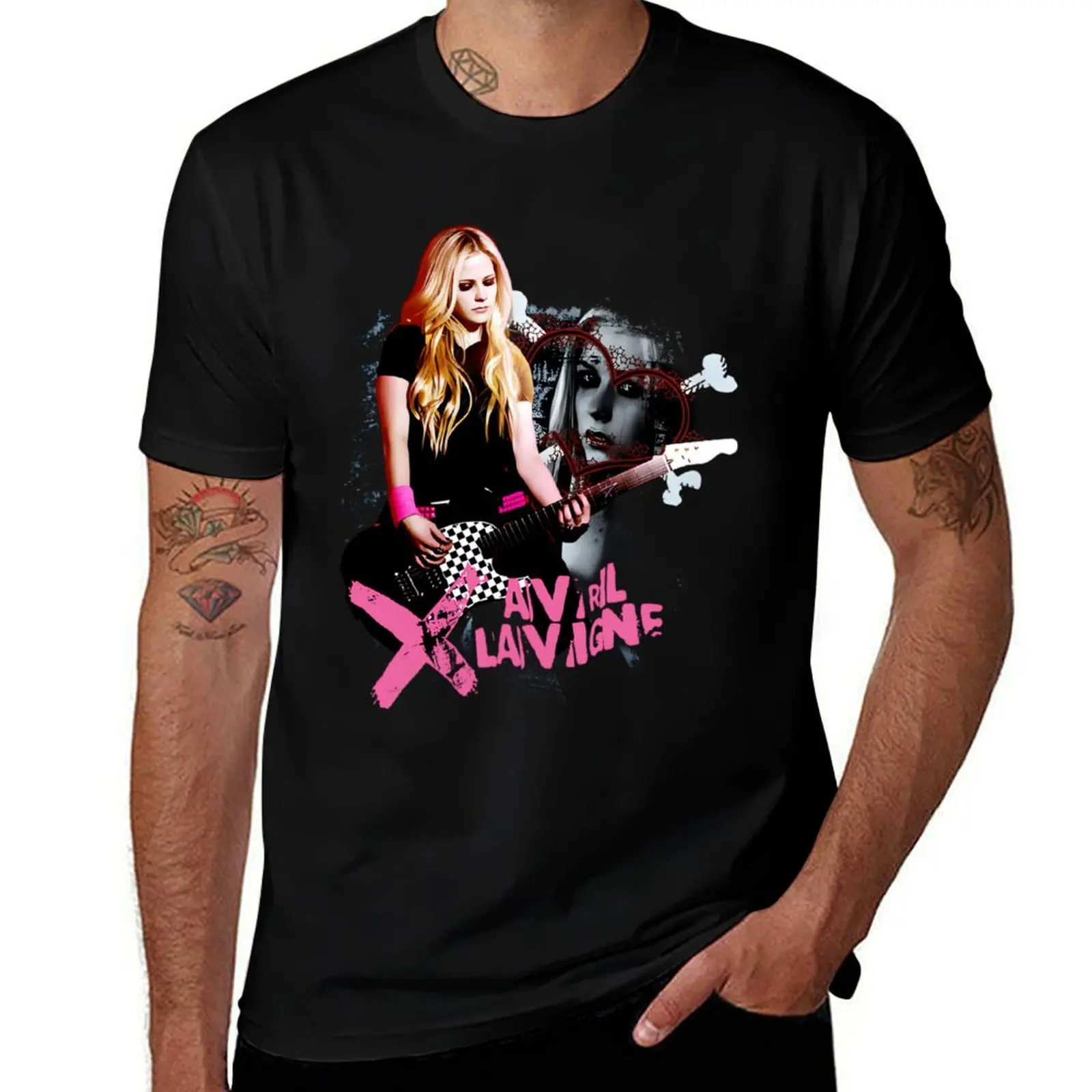 

Avril Lavigne two-sided Unisex Shirt Avril Merch, , Pop Punk Music , Poster , Fan T-Shirt oversized topping mens t shirts