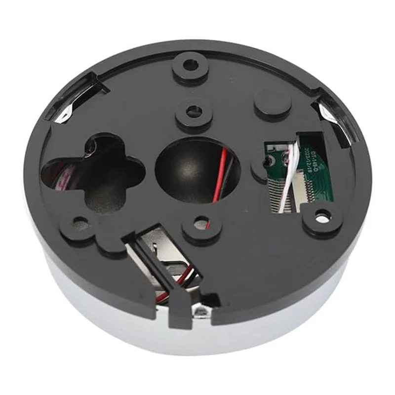 AB11-Fireproof Electronic Safe Lock Replacement With Solenoid Mechanism & 2 Override Keys, Chrome Keypad Safe Box Kit