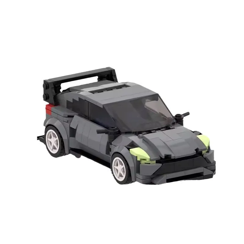 MOC Forded Focus RS RX Speed Champions décennie s de construction de voitures de sport, ensemble de briques, jouets pour enfants, cadeaux pour garçons et filles