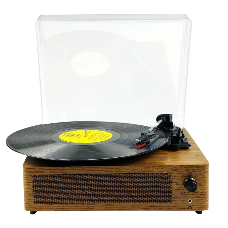 

Retro vinyl record player, vinyl phonograph, classical record player