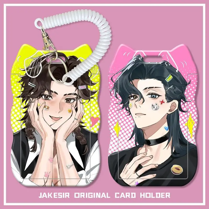 

Anime Identity ⅤCard Holder ，Kawaii Richard Sterling， Student Bus Campus Protective Cover Card Holder Cartoon