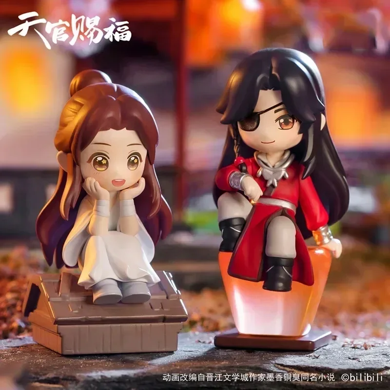 Anime Tian Guan Ci Fu Figures Model Meet You Series Xielian Huacheng Model Doll Action Figure Pvc Collection Model Birthday Gift