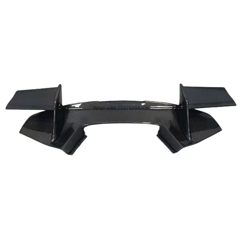 

for the 2015-2020 488 GTB Carbon Fiber M-style Rear Wing Rear Trunk Wing Carbon Fiber Rear Spoiler Body Kit