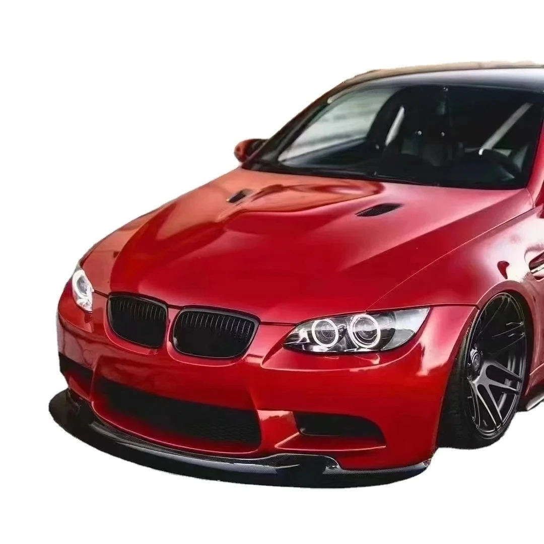

Carbon Front Bumper Lip for BM E92 E93 M3 3 Series 2009-2013 Carbon Fiber One Piece Design 3 Styles